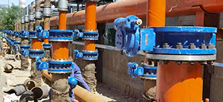 Jiusteel coke oven optimization and upgrading construction of the main gas pipe network project