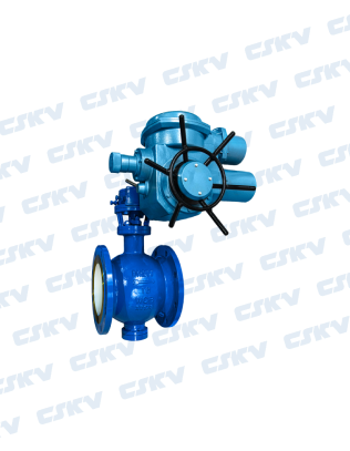 电动衬氟球阀