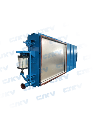 Gas seal isolation door