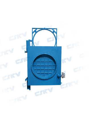 Open plug valve