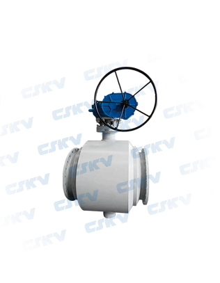 Pulverized coal injection ball valve