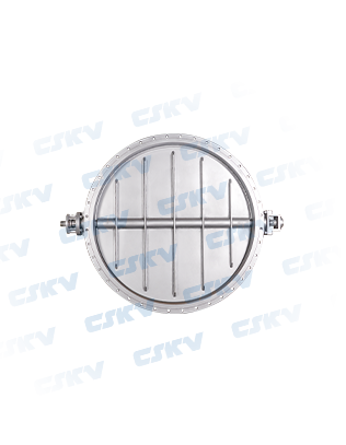 External ventilated butterfly valve