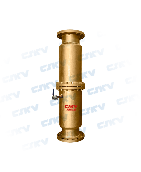 Oxygen strainer through type